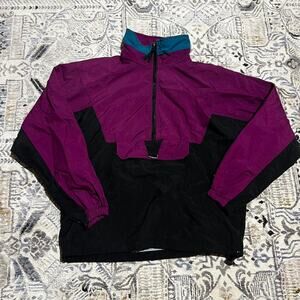 Patagonia style vintage half zipup